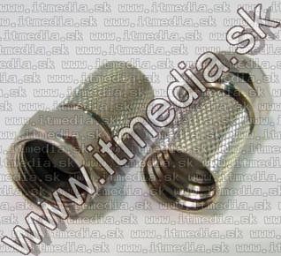 Image of F connector (Coaxial, TV) 8mm (IT10586)